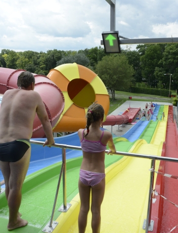 Thermal Corvinus pools in Veľký Meder